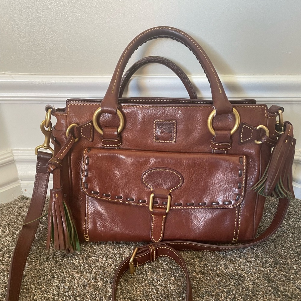 Dooney & Bourke Florentine leather satchel
